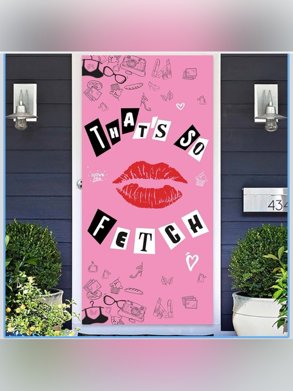 Mean Girls “That’s So Fetch” Party Banner 🎀✨